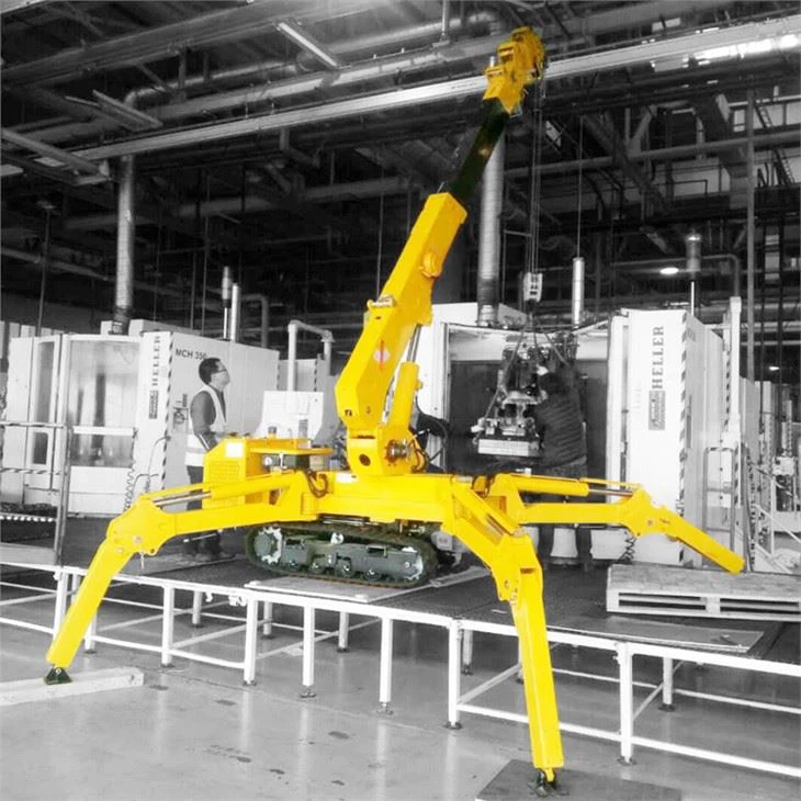 12 - 53m Crawler Self-propelled Spider Lift Platform Compact Mini Boom Lift