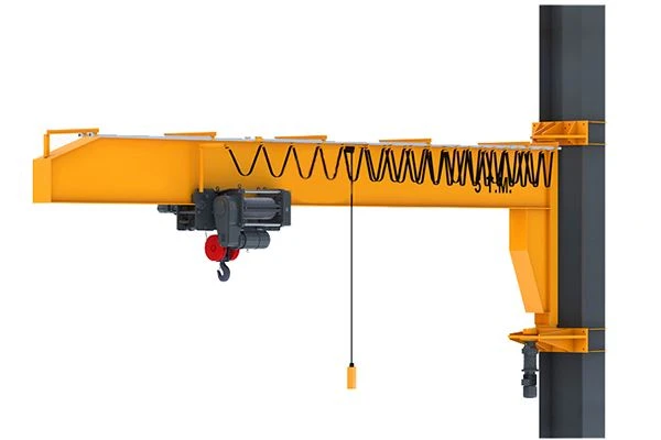 2T Hoist Jib Crane, Special Wall-mounted Type for Light Duty, Works in Small Workshops
